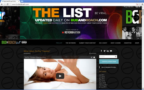 ZenToy - Paradise on the Web - The List